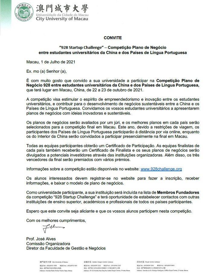 carta convite